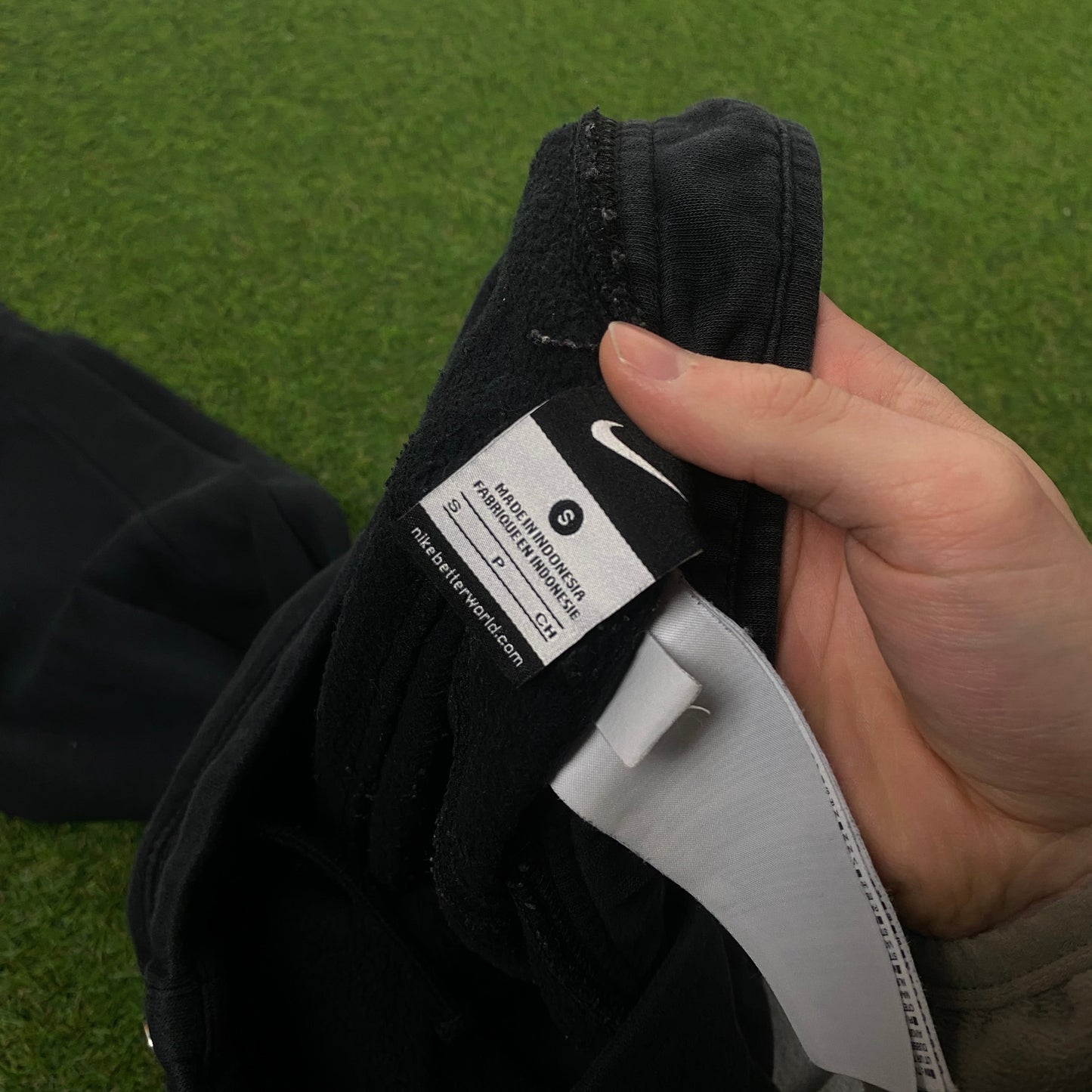 00s Nike Cotton Joggers Black Small