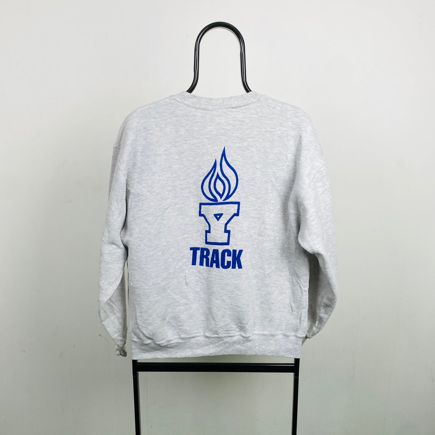 Retro 90s Reebok Sweatshirt Grey Medium