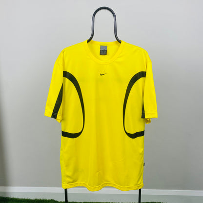 00s Nike Piping T-Shirt Yellow XL