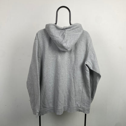 00s Nike Heavyweight Hoodie Grey Large