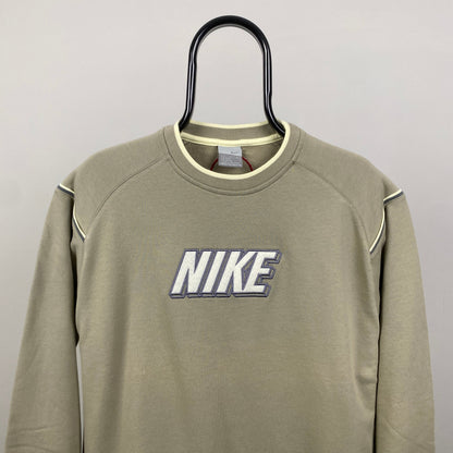 00s Nike Sweatshirt Brown Small