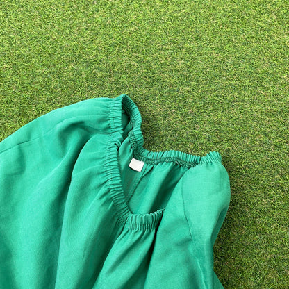 Retro Sprinter Shorts Green Large