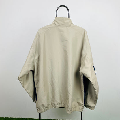 90s Nike Barcelona Windbreaker Jacket Brown XXL