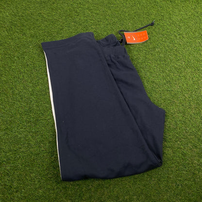 00s Nike Cotton Joggers Blue Small