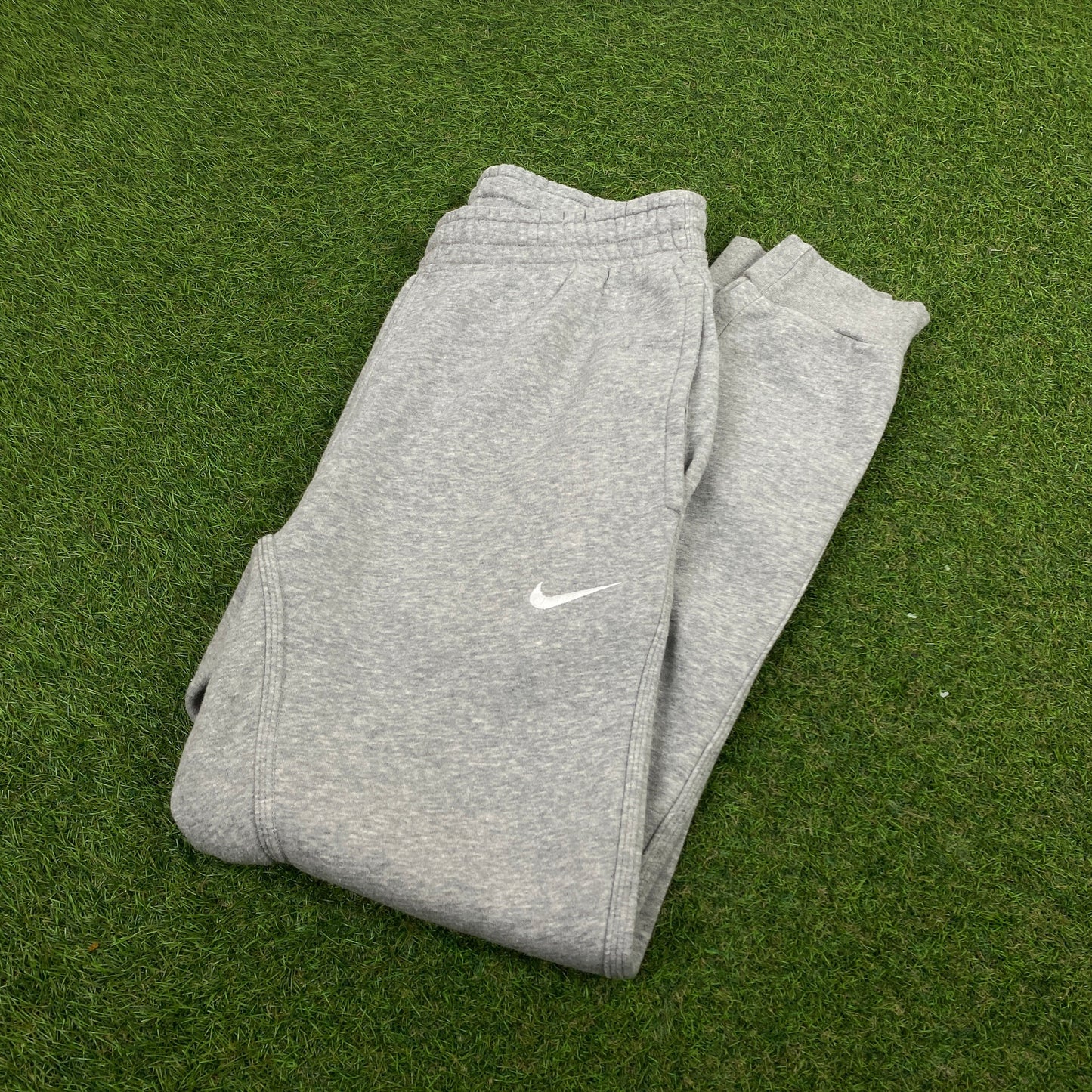 00s Nike Cotton Joggers Grey Small