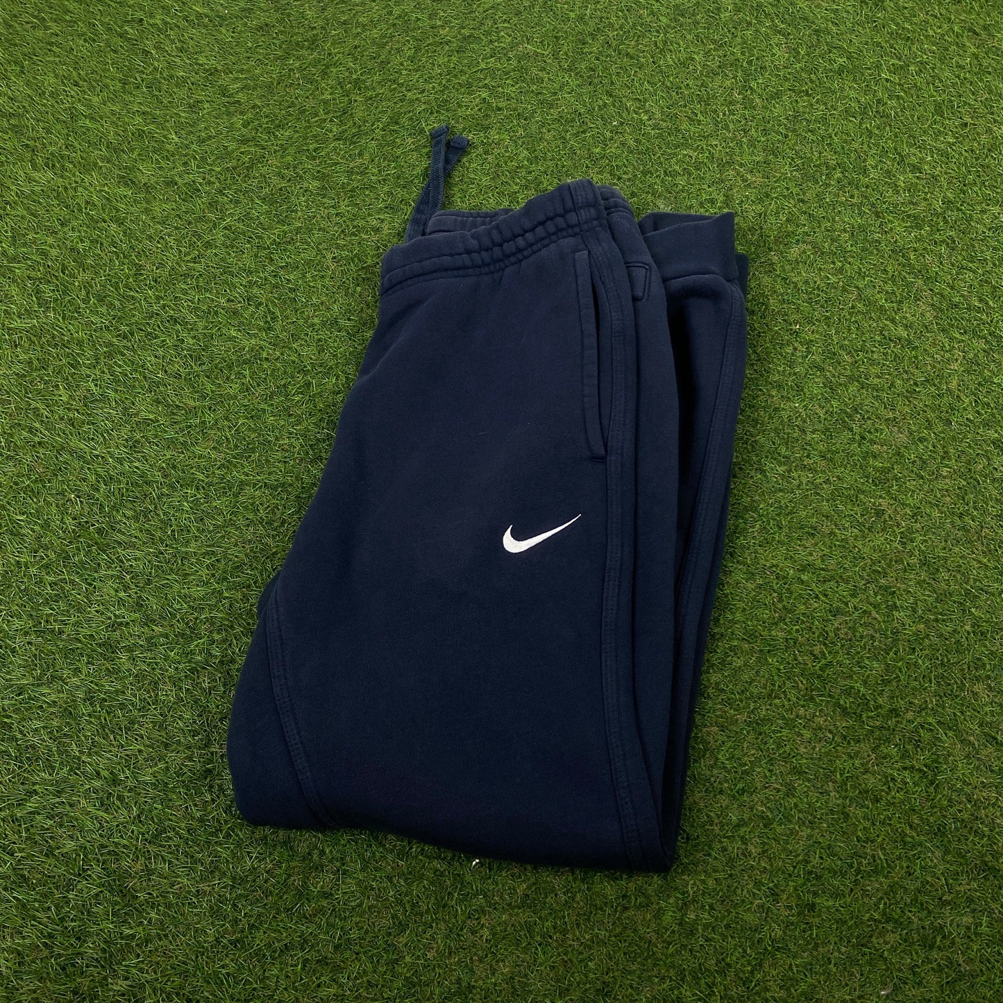 00s Nike Cotton Joggers Blue Small