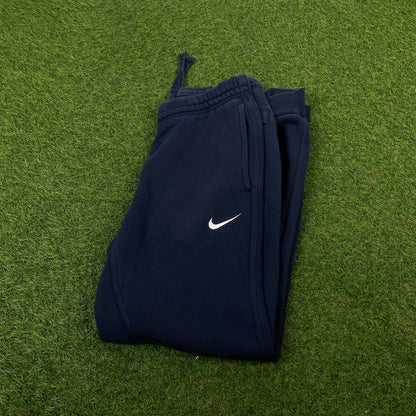 00s Nike Cotton Joggers Blue Small