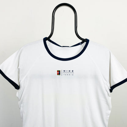 90s Nike Challenge Court T-Shirt White Womens Large