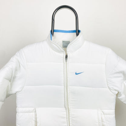 00s Nike Puffer Jacket White XS