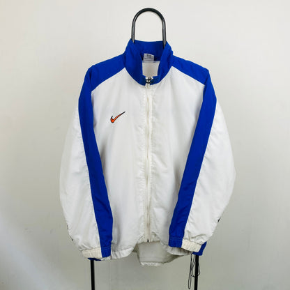 90s Nike Netherlands Windbreaker Jacket White Medium
