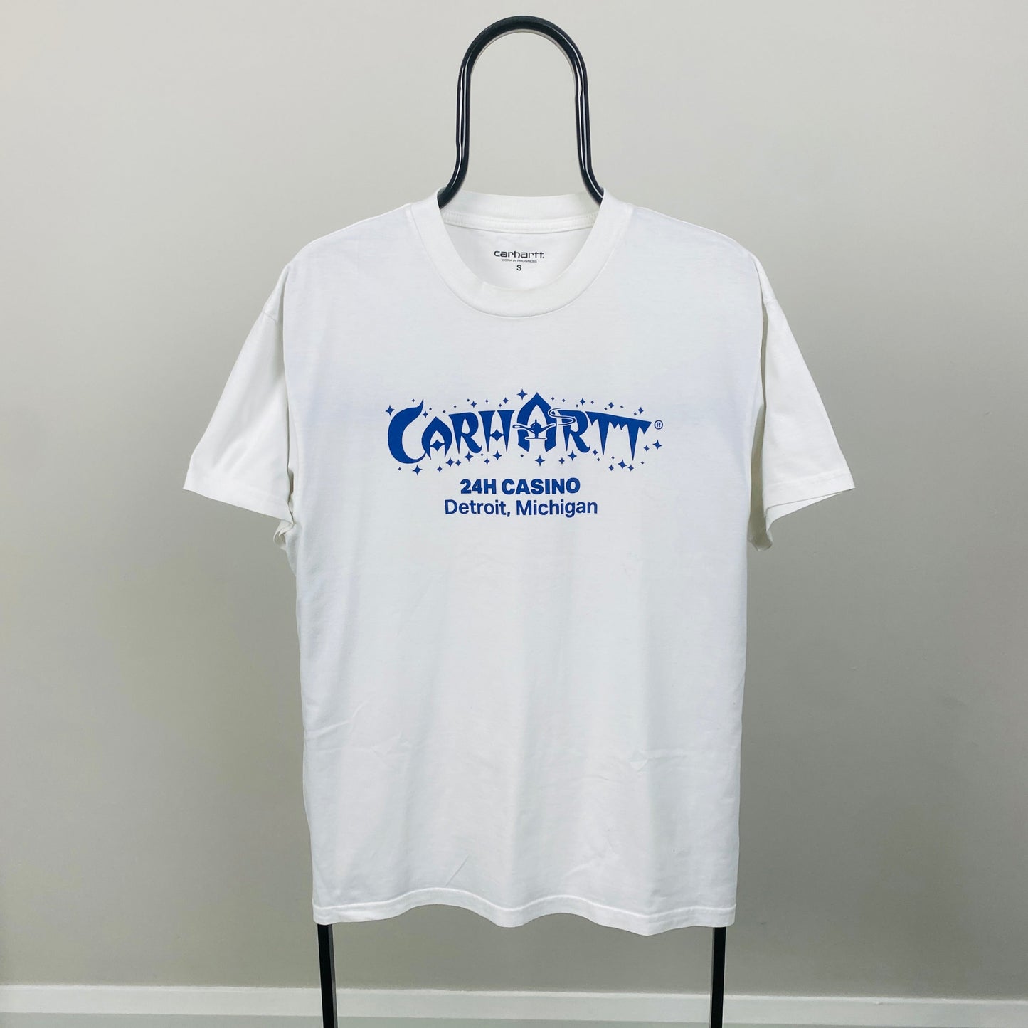 00s Carhartt T-Shirt White Small