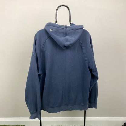00s Nike Hoodie Blue Large