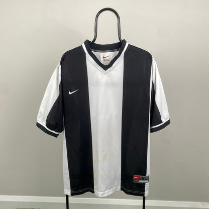 90s Nike Football Shirt T-Shirt Black XL