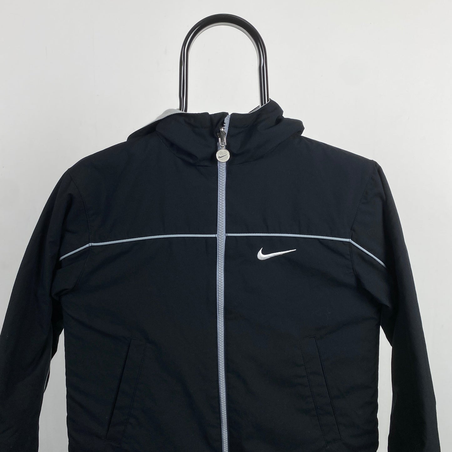 00s Nike Reversible Piping Jacket Black XS