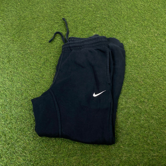 00s Nike Cotton Joggers Black Small