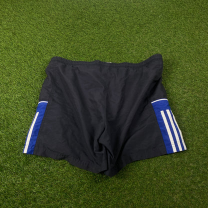90s Adidas Shorts Blue Large