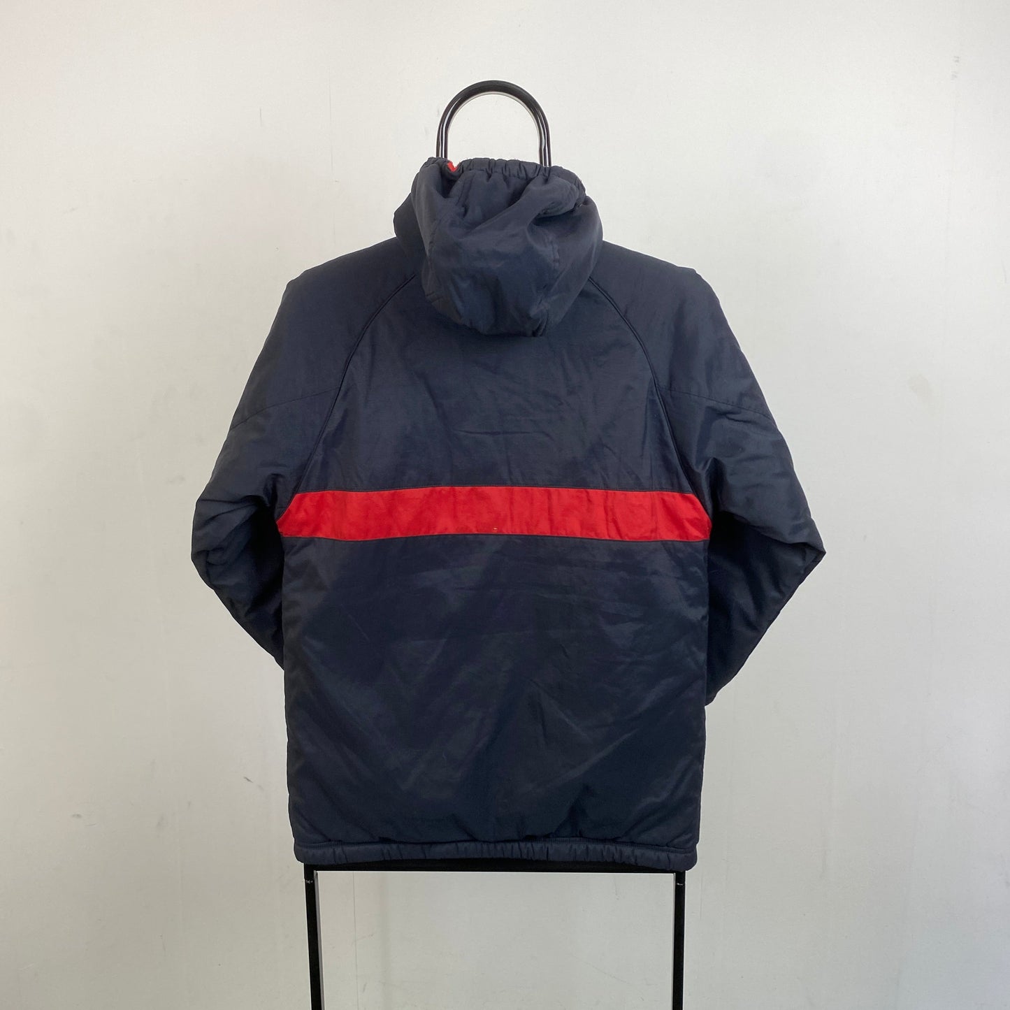 00s Nike Reversible Coat Puffer Jacket Blue Red Womens Medium