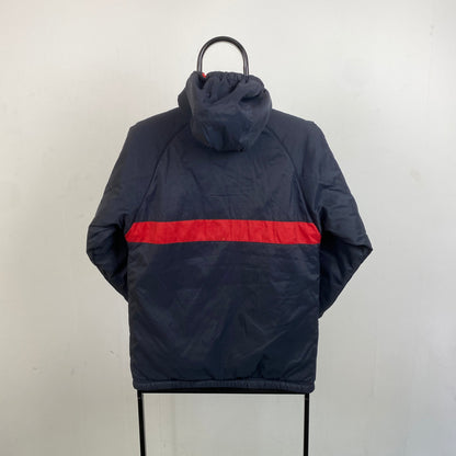 00s Nike Reversible Coat Puffer Jacket Blue Red Womens Medium