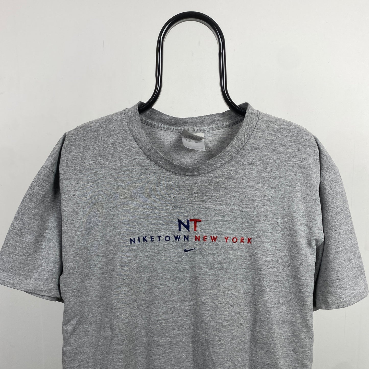 00s Nike Town New York T-Shirt Grey Large