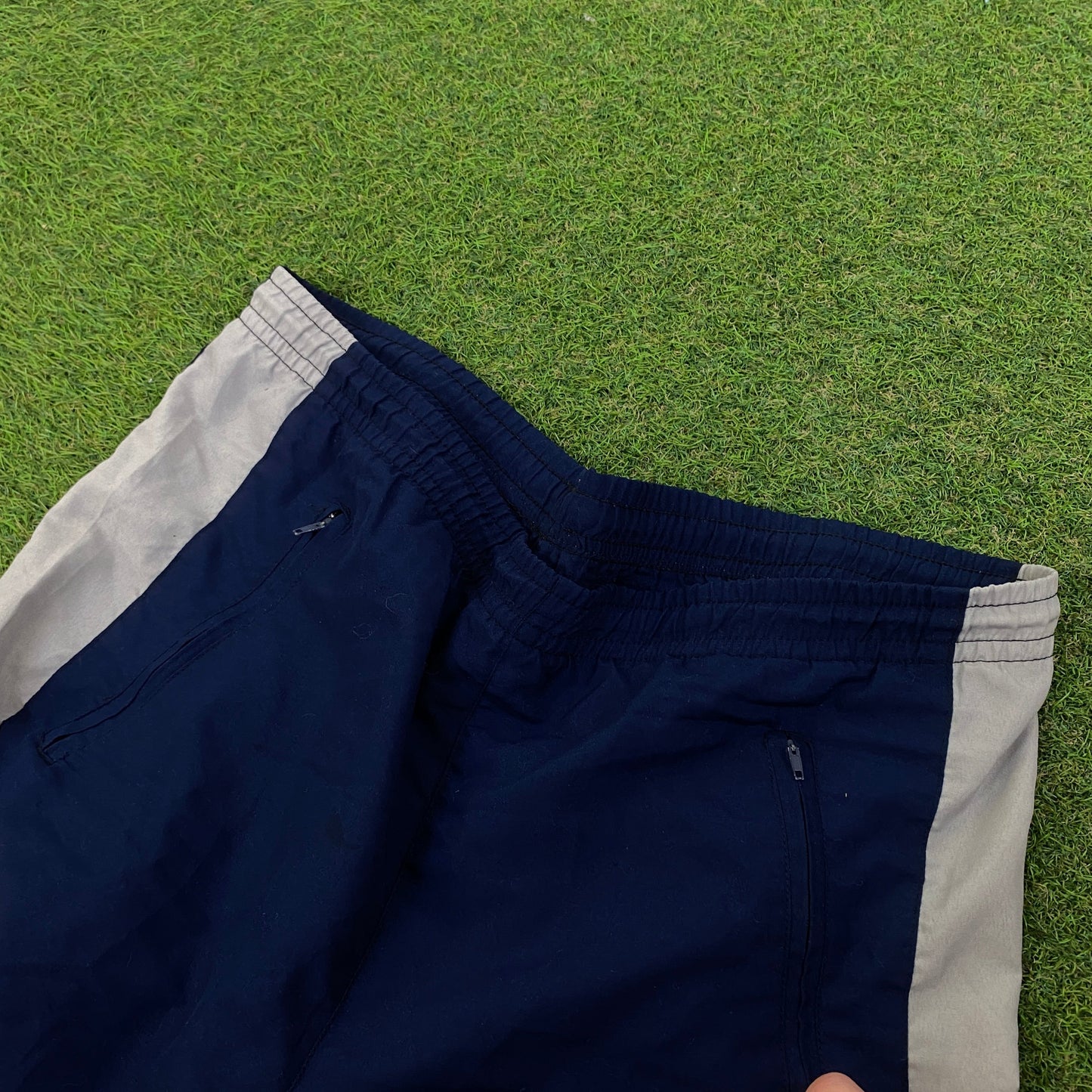 90s Nike Piping Shorts Blue XXL