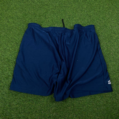 90s Nike Football Shorts Blue XXL