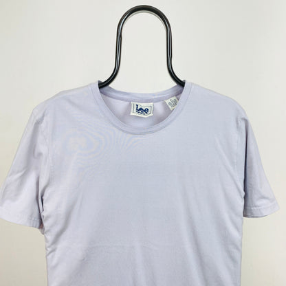 Retro Lee Sport T-Shirt Purple Small