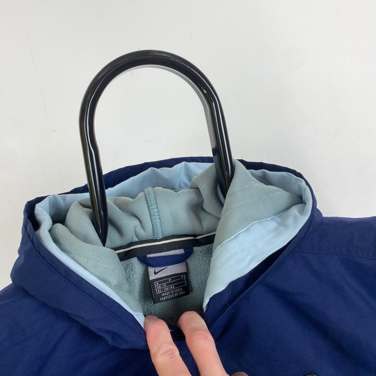 00s Nike Fleece Coat Jacket Blue XS