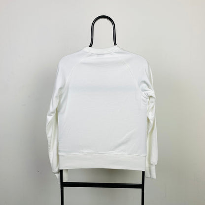Vintage Nike Oregon Sweatshirt White Small