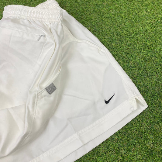 00s Nike Tennis Shorts White Large