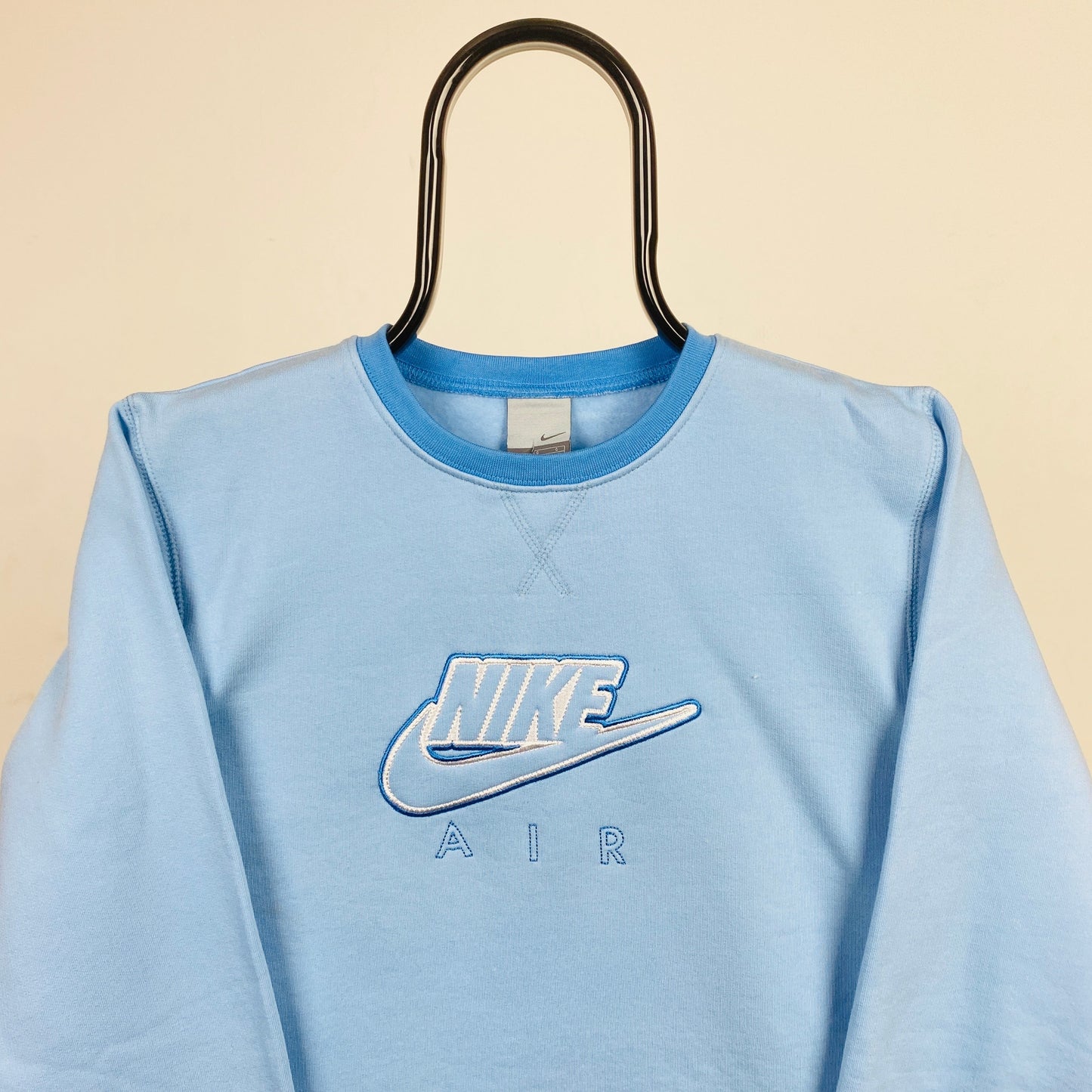 00s Nike Air Sweatshirt Blue XS