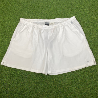 00s Nike Court Shorts White XL