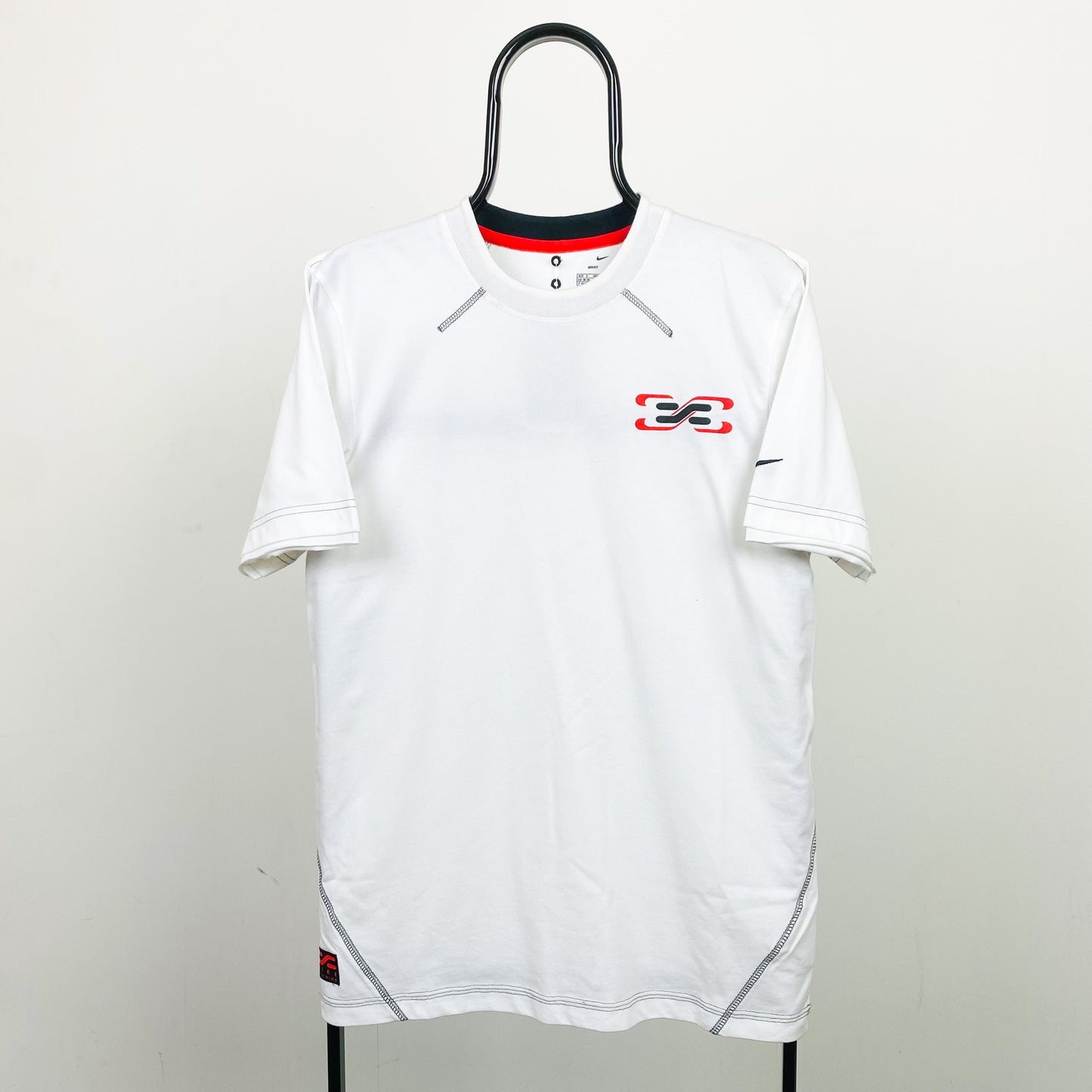 00s Nike Dri-Fit Training T-Shirt White Small