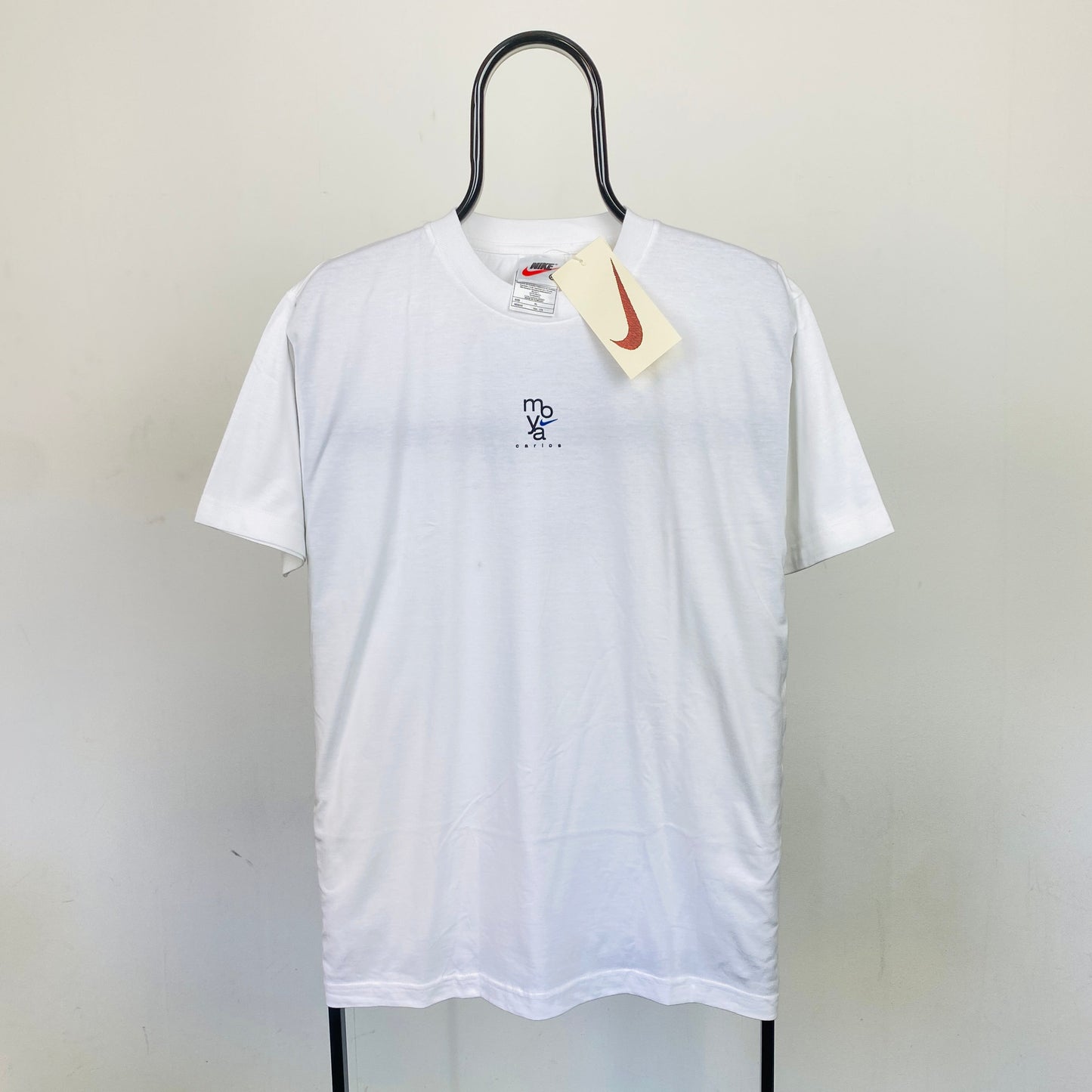 90s Nike Carlos Moya T-Shirt White Small