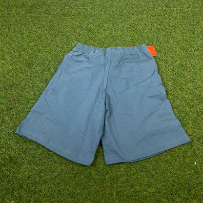 90s Nike Cotton Shorts Blue XS