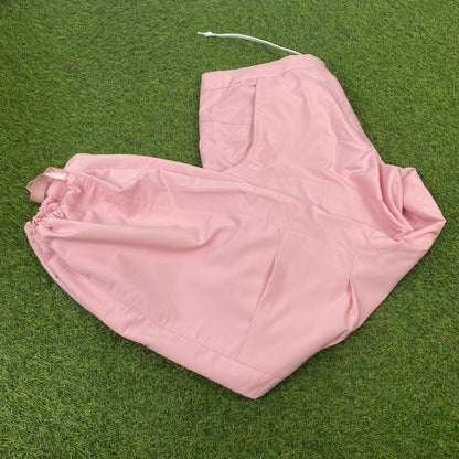 00s Nike Parachute Cargo Joggers Pink XL