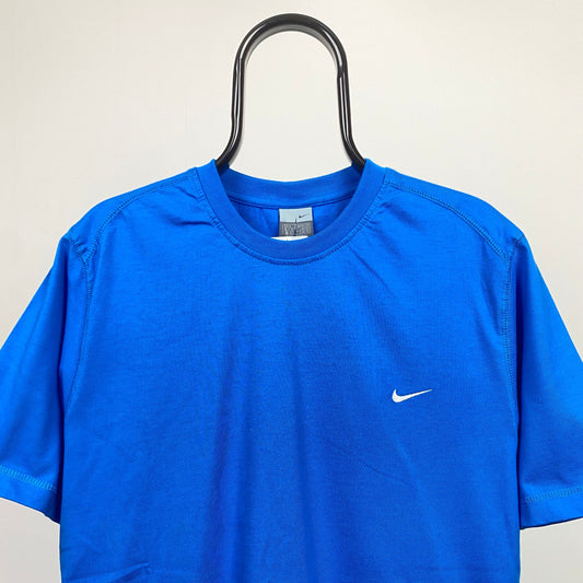 00s Nike T-Shirt Blue Medium