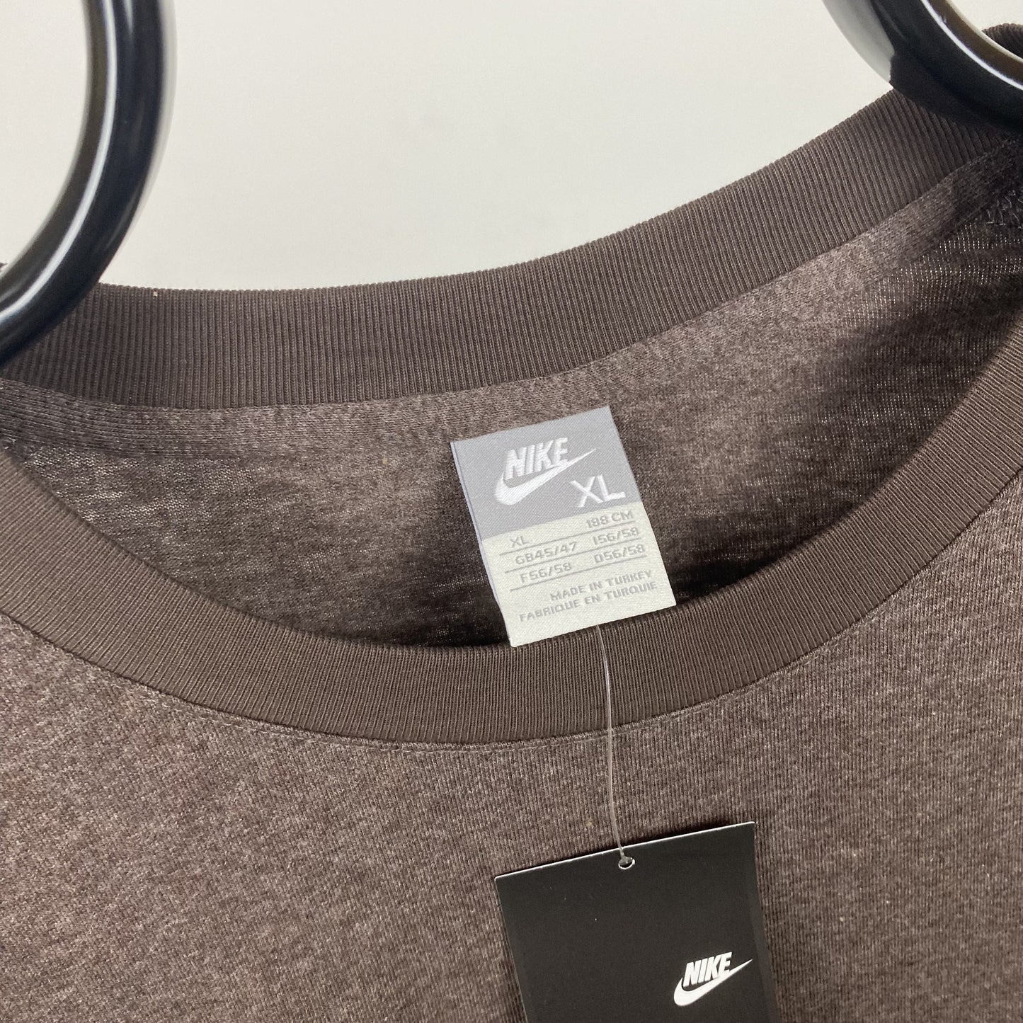 Vintage Nike T-Shirt Brown Small