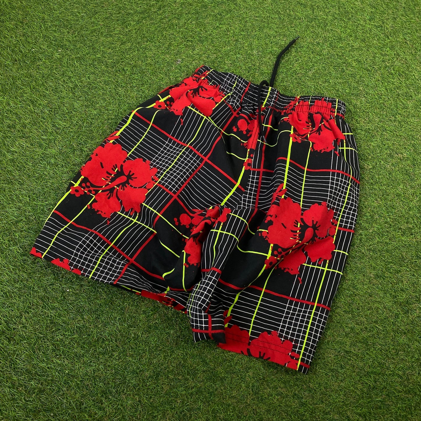 Retro Shorts Red XS