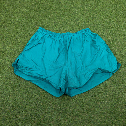 Retro Shorts Green Large