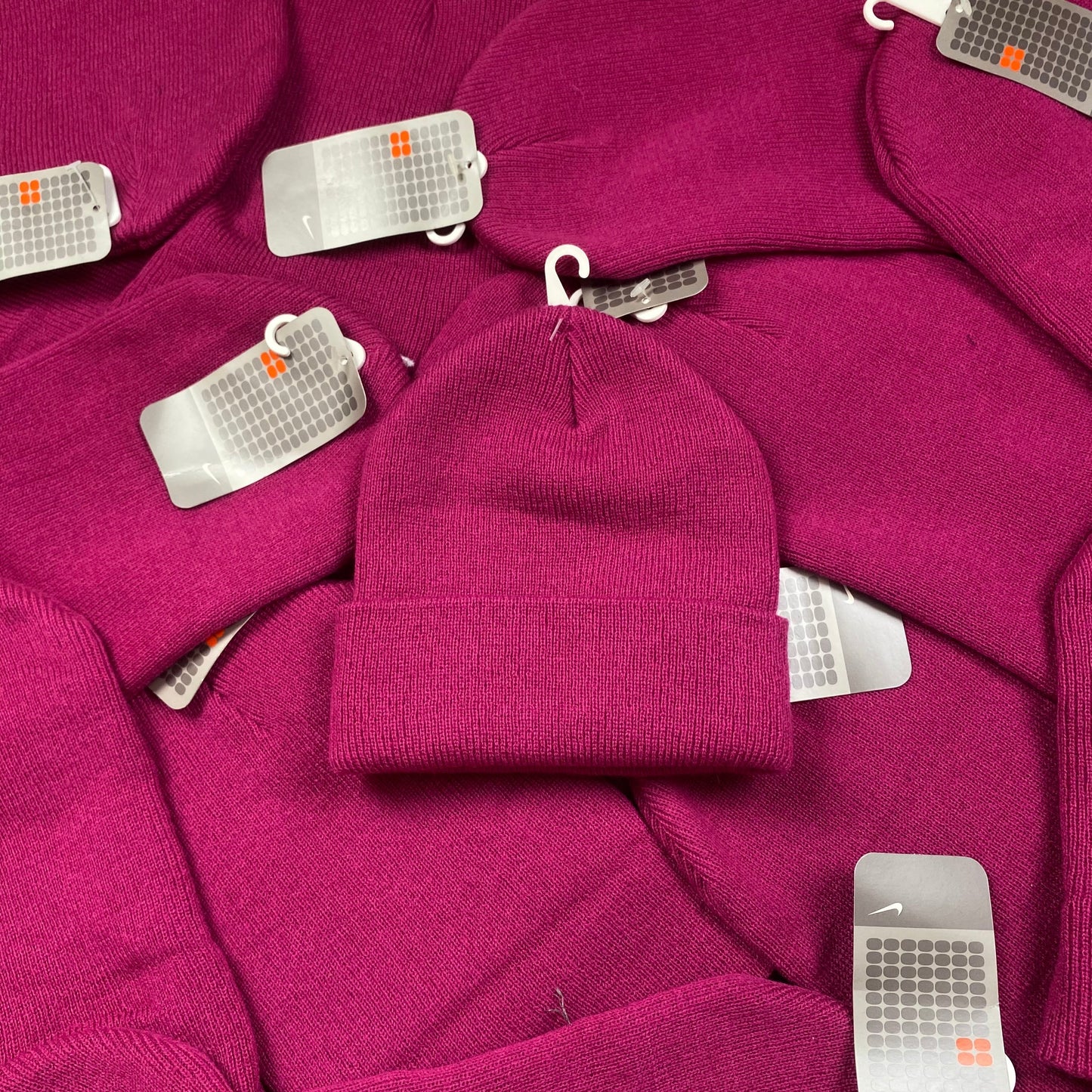 Vintage Nike Beanie Hat Pink