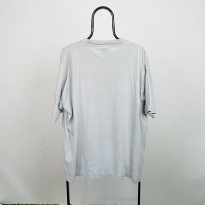 90s Nike Court T-Shirt Stone Grey XL