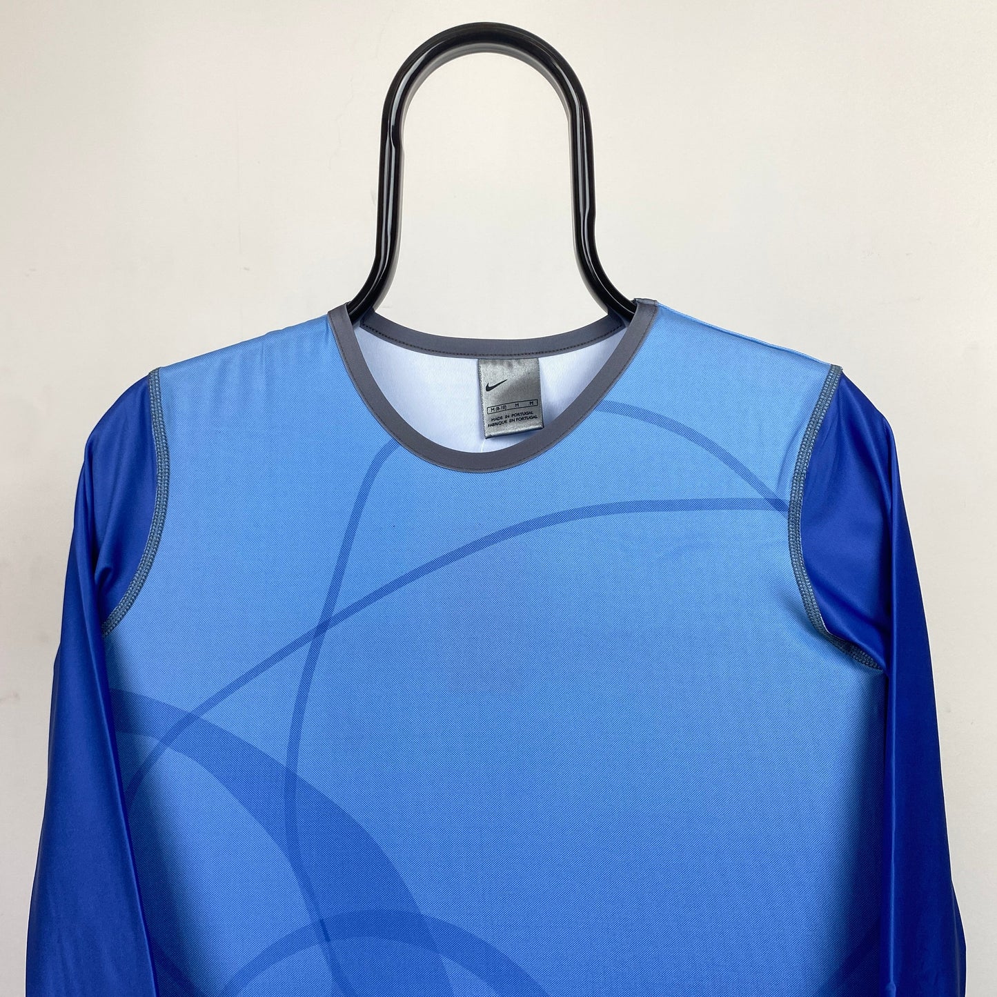 00s Nike Women’s Gym T-Shirt Blue Medium
