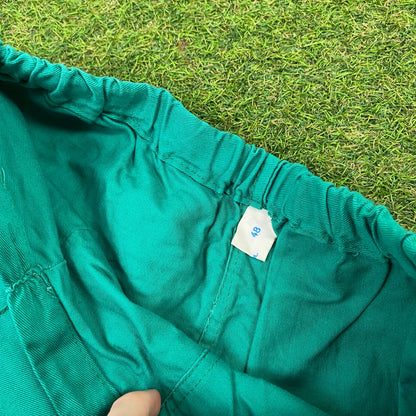 Retro Sprinter Shorts Green Small