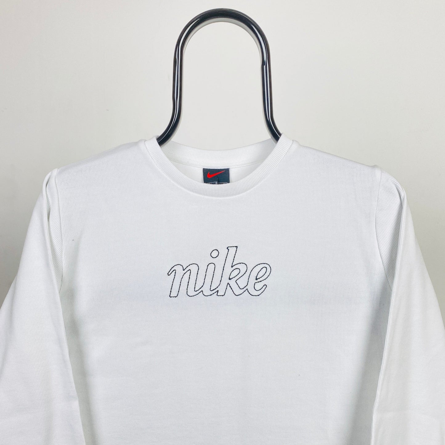 00s Nike Sweatshirt White Small