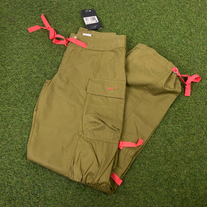 00s Nike Parachute Cargo Joggers Green XL