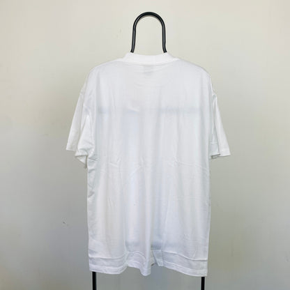 90s Nike Swoosh T-Shirt White XL