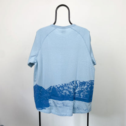 00s Nike ACG Mountain T-Shirt Blue Large