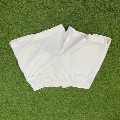 90s Nike Tennis Shorts White Small