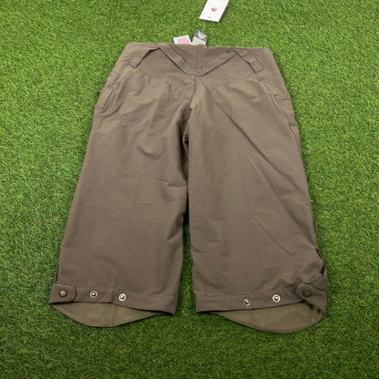 90s Nike ACG Cargo Shorts Brown XL