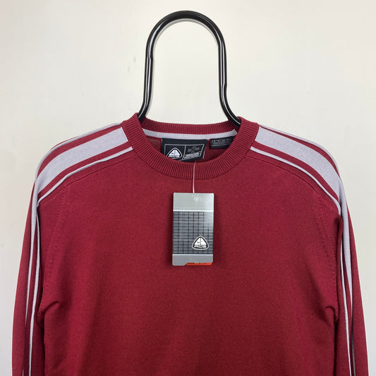 00s Nike ACG Thermal Sweatshirt Red Large